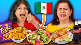 Mexican Moms Rank EVERY Mexican Snack Compilation [upl. by Eitsyrk]