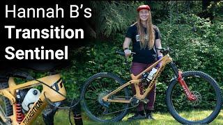 2020 Transition Sentinel Bike CheckReview with Hannah Bergemann [upl. by Arihaj]