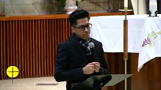 Rafael Díaz en la Iglesia San León Magno en Houston Texas [upl. by Devon121]