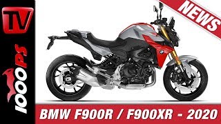 Neue BMW F 900 R und F 900 XR 2020  BMW Mittelklasse mit mächtiger Ausstattung [upl. by Roanne]