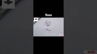 Easy rose diagram  Biology drawing [upl. by Osborne]