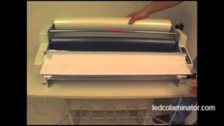 Ledco Educator Laminator Instructional Video [upl. by Yadsnil]