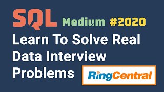 Data Analyst Interview Questions amp Answers  SQL 2020 Level Medium [upl. by Hock]