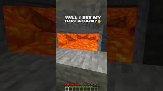 EPIC RESCUE END MOMENT LAVA 🥺MINECRAFT🥰WAIT FOR END😯 shorts [upl. by Aneala]