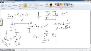 Videolezione fisica 2 parte 58condensatori parte 8 [upl. by Dnomrej]