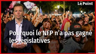 Législatives  Pourquoi le Nouveau front populaire n’a pas gagné [upl. by Sully]