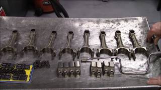 620 HP 454 Big Block Chevy Engine Build Part 5 GM Connecting Rod Selection and Pre Balance [upl. by Keraj593]