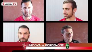 PadovaPordenone intervista quadrupla agli ex Niccolini Dionisi Bearzotti e Mister Parlato [upl. by Edia]