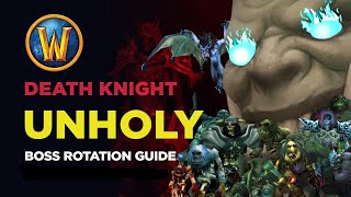 Unholy Death Knight Single Target Boss Rotation Guide The War Within 110 [upl. by Clarinda572]