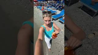 This beach in Italy sells Aperol Spritz buckets shorts [upl. by Sauder]