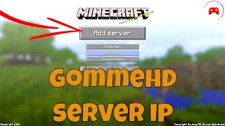 Minecraft Gommehd Server IP 2022 [upl. by Burrow]