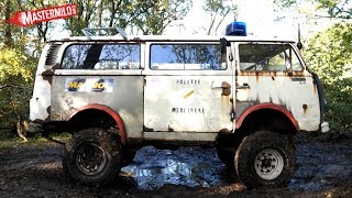 modded Volkswagen T2 4x4 mudding [upl. by Yelyk]