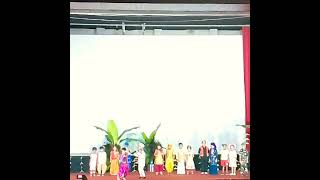 Fashion show dance  unity in diversity school children [upl. by Aralk]