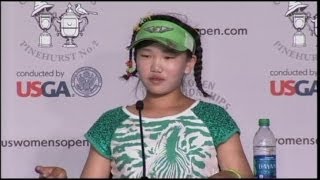 11YearOld Golf Prodigy Just Wants to Have Fun and Learn [upl. by Pammi]