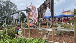 The Barnstormer Full Experience 1080p POV Magic Kingdom Walt Disney World 2024 [upl. by Anirdua]