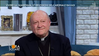 LOra Solare TV2000 14 febbraio 2024  Vivere la Quaresima le riflessioni del Cardinale Ravasi [upl. by Aenyl972]