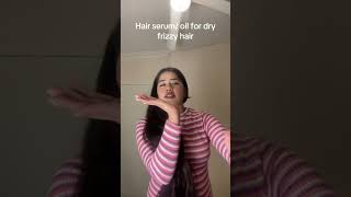 Hair oil serum for dry frizzy hair subscribe makeup haircare feelgood life [upl. by Carlynn442]