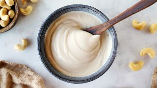 Homemade Cashew Cream amp Frosting [upl. by Eelime]