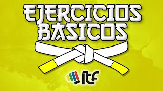 NUEVOS MOVIMIENTOS  Cinturón Blanco Punta Amarilla CHON JI  Taekwondo ITF [upl. by Fancie]