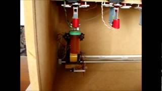 Operation of DIY Automated Pill Dispenser [upl. by Nezam]