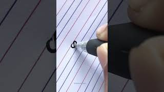 Alphabet ‘E’  Cursive Writing  shortsvideo [upl. by Dominic436]