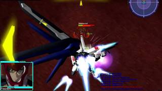 Testing out Freedom Gundam Damaged on Ultimate knight windom xp [upl. by Jehanna]