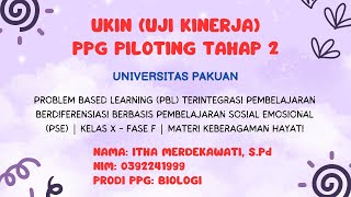 VIDEO EDIT PPG DALJAB PILOTING TAHAP 2ITHA MERDEKAWATI [upl. by Essex526]