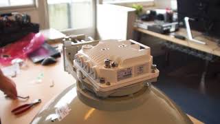 Ceragon IP20E backhaul assembly video [upl. by Terrej]