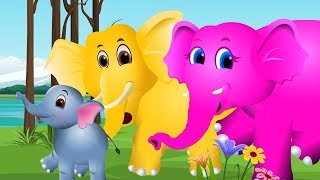 Baccha Hathi Song  हिंदी बालगीत  Hathi Parivar In Hindi  Kids Tv Channel India  बच्चा हाथी [upl. by Nnyluqcaj]