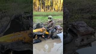 brp can am atv can am brp renegade видео atv прогулка квадроцикл гряземес покатушки [upl. by Haliak]