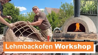 Workshop Lehmbackofen selber bauen [upl. by Wexler]