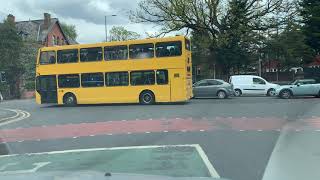 1 West Didsbury test route Northenden side updated 2024 [upl. by Elinnet]