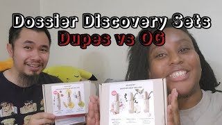 🤔🛍 Dossier Discovery Set Review haul giftset dossier affordable dupes vs original mustwatch [upl. by Lita]