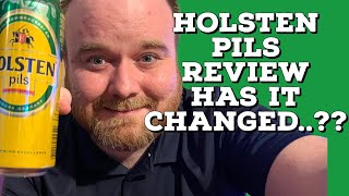 HOLSTEN PILS  GERMAN PILSNER BEER REVIEW 5 ABV [upl. by Dowling]