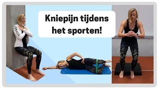 Kniepijn na lopen of bij squat  6 versterkende oefeningen om pijnvrij te sporten [upl. by Uamak]