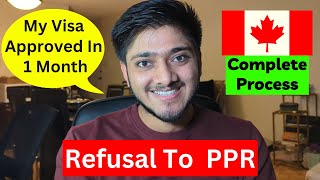 PPR After Refusal  Dont Make this Mistakes  Canada study Visa  Canada International Student PPR [upl. by Lalat859]