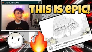 Wilbur React To Sunsprites Eulogy SADist Animatic with Tubbo Epic Reaction [upl. by Schnapp]