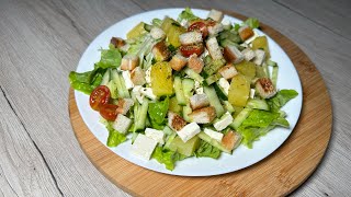 Salat mit Ananas  Rezepte  Schnell machen und kochen [upl. by Ellednahs]