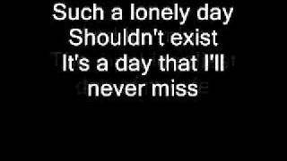 System of a Down Lonely Day  lyrics [upl. by Evangelist]