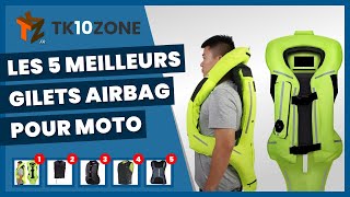 Les 5 meilleurs gilets airbag pour moto [upl. by Concoff]