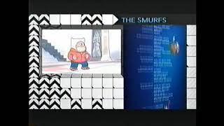 The Smurfs 2011 End Credits Cartoon Network 2014 [upl. by Ynohtnaluap]