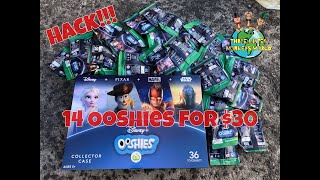 HACK Woolworths Disney Ooshies HOW TO GET 14 OOSHIES FOR 30 [upl. by Dodds211]