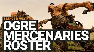 NEWS Ogre Mercenaries Roster Reveal  The Silence And The Fury  Total War Warhammer 2 [upl. by Maxine589]