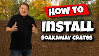 How To Install Soakaway Crates [upl. by Eiramlatsyrk]