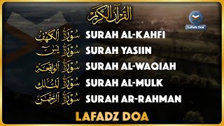 Murottal AlQuran Merdu  Murottal Ngaji Merdu Surat Al Kahfi ArRahman AlMulk Yasin AlWaqiah [upl. by Barbabra]