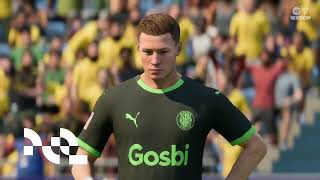 Gameplay FC 24  Las Palmas vs Girona  La Liga  20242025 [upl. by Nocam]