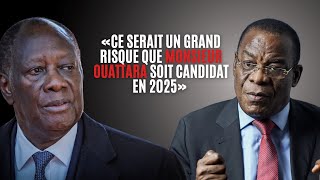 AFFI NGUESSAN sur RFI  «Ce serait un grand risque que monsieur Ouattara soit candidat en 2025» [upl. by Desi]