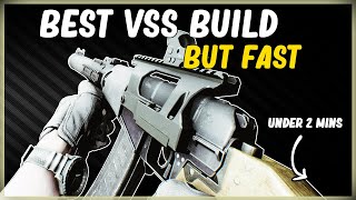 BEST VSS BUILD BUT FAST LOW RECOIL HIGH ERGO GUN BUILD IN EFT ESCAPE FROM TARKOV IN UNDER 2 MINS [upl. by Rempe]