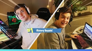 FORTNITE LAN HEMMA HOS MIG [upl. by Gatias]