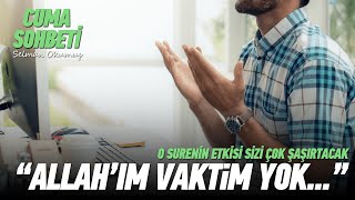 quotALLAHım Vaktim Yokquot Cuma Sohbeti Yeni Bölüm  15 Kasım 2024 dua 🤲🏻 [upl. by Aymer]